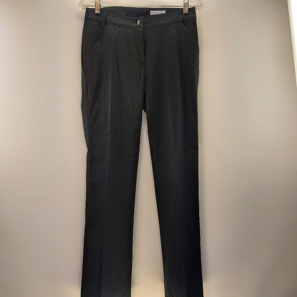 NWT Callaway Women's Black Sateen Golf Pants Size Small to Medium - Picture 2 of 7